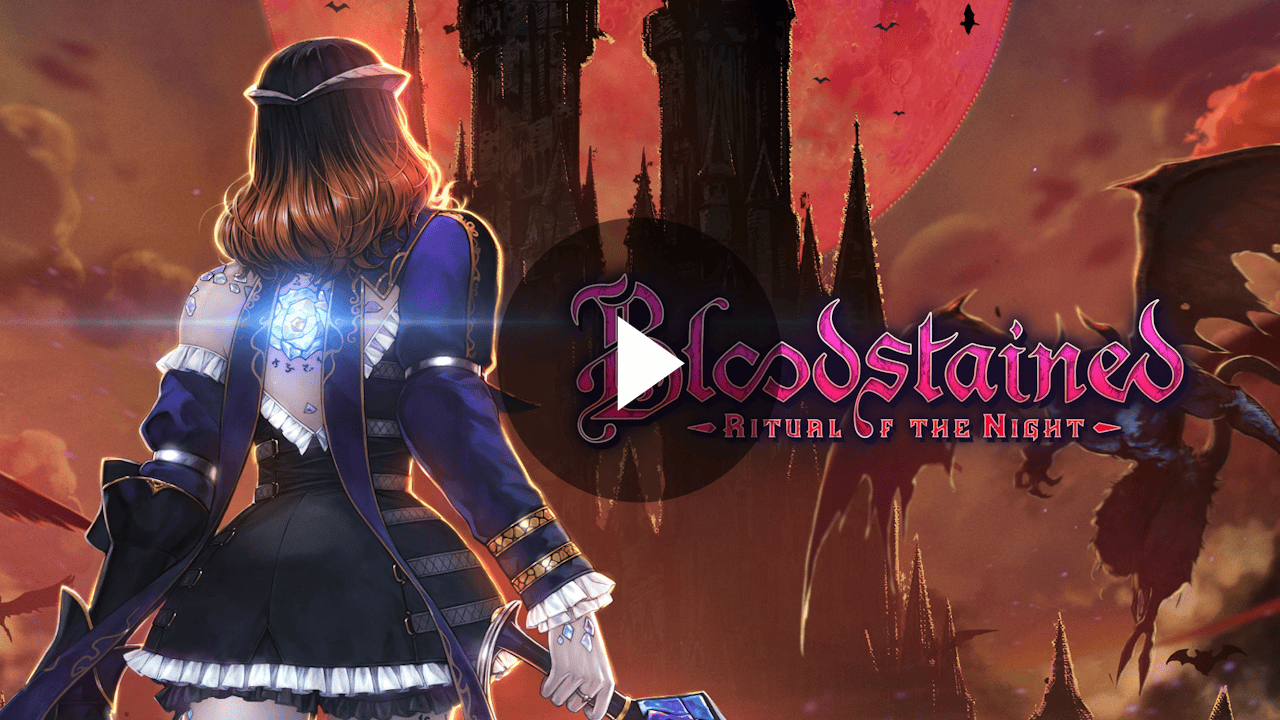 Bloodstained: Ritual of the Night Trailer Poster