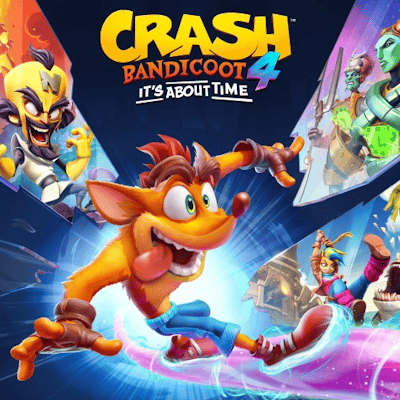 عکس آیکون و لوگوی بازی Crash Bandicoot 4: It's About Time | Nintenland.ir