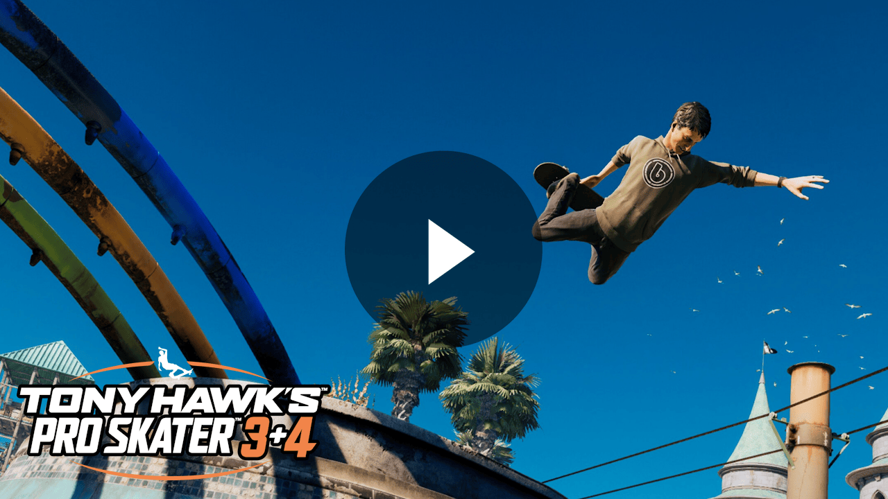 Tony Hawk's Pro Skater 3 + 4 Trailer