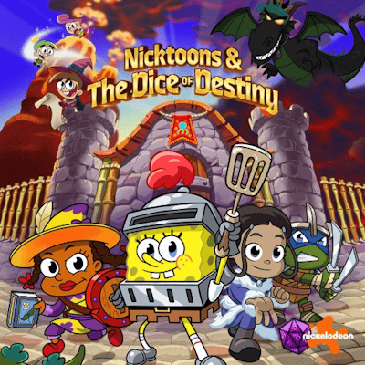 عکس آیکون و لوگوی بازی Nicktoons & The Dice of Destiny | Nintenland.ir