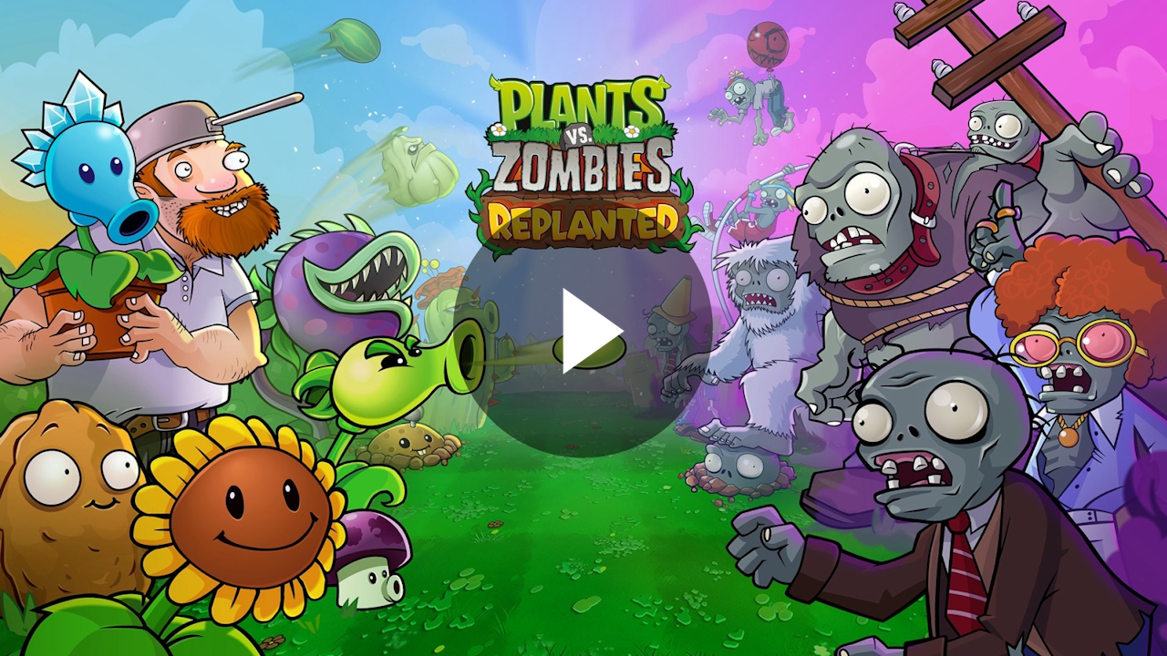 Plants vs. Zombies: Replanted Trailer Poster